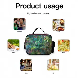 Costarica #4 (Rainforest) Portable Leather Lunch Bag