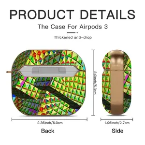 Tori - Bird Airpods 3 Case (Hard Shell, Rose Gold)