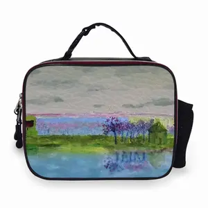 Reflections Portable Leather Lunch Bag