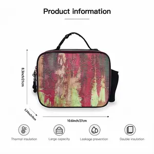 Organic Series 2 Portable Leather Lunch Bag