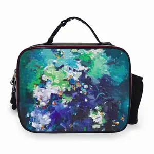 Whispers In The Night Portable Leather Lunch Bag