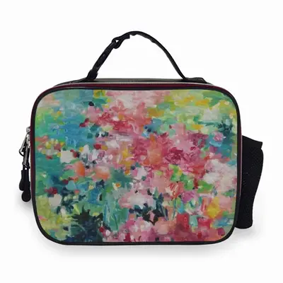 I Promised You A Rose Garden Portable Leather Lunch Bag