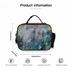 Dream On Portable Leather Lunch Bag