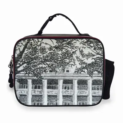 House Of Secrets Portable Leather Lunch Bag