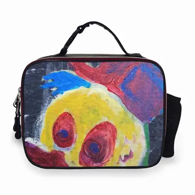 Druggy Dewey Portable Leather Lunch Bag