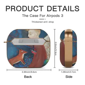 Confrontation Airpods 3 Case (Hard Shell, Rose Gold)