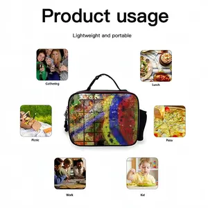 Freedom Portable Leather Lunch Bag