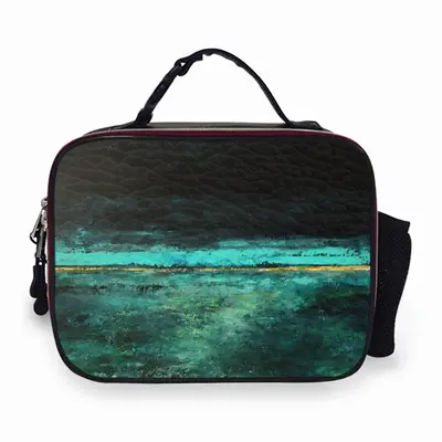 Seascape S Portable Leather Lunch Bag