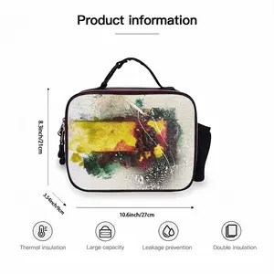 Flick A Portable Leather Lunch Bag