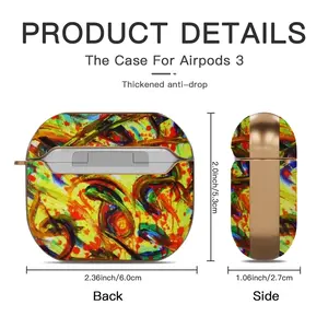 Chaos Airpods 3 Case (Hard Shell, Rose Gold)