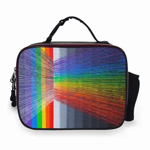 Refraction Portable Leather Lunch Bag