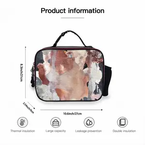 Nebulous Portable Leather Lunch Bag