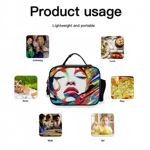 Like Dream Portable Leather Lunch Bag