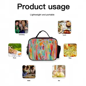 Presences I Portable Leather Lunch Bag