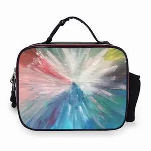 Angel Of Mine Portable Leather Lunch Bag