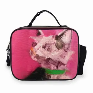 My Cat Isis Portable Leather Lunch Bag