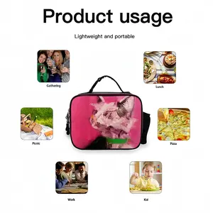 My Cat Isis Portable Leather Lunch Bag