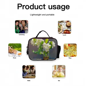 Against The Light Portable Leather Lunch Bag