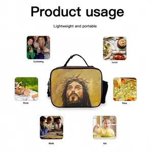 King Of Kings Portable Leather Lunch Bag