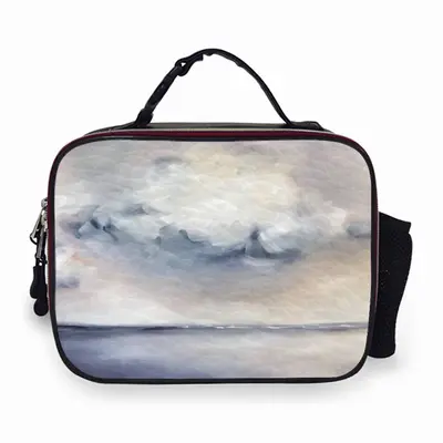 Matchstick Sky Portable Leather Lunch Bag