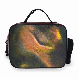 Valley Of Fire Portable Leather Lunch Bag