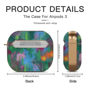 English Garden Airpods 3 Case (Hard Shell, Rose Gold)