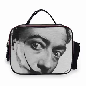 Salvador Dali Portable Leather Lunch Bag