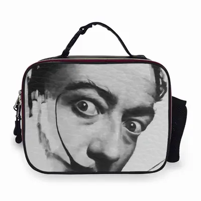 Salvador Dali Portable Leather Lunch Bag