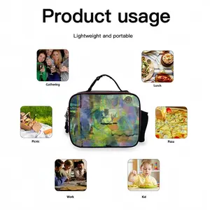 Hummingbird 9 Portable Leather Lunch Bag