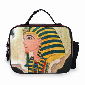 Pharoah Portable Leather Lunch Bag