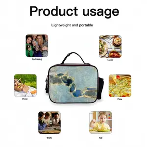 Dna Portable Leather Lunch Bag