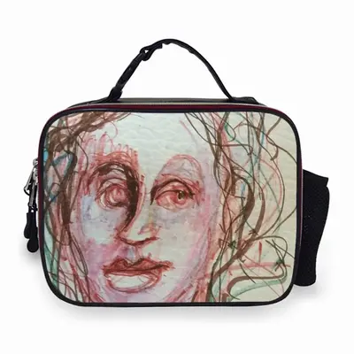 I Am Not Just A Paper Doll Portable Leather Lunch Bag