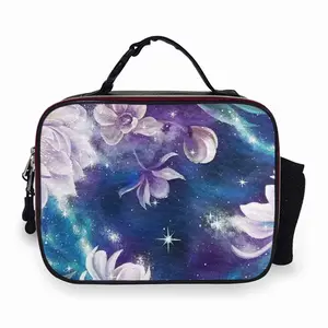 Space Extravaganza Portable Leather Lunch Bag