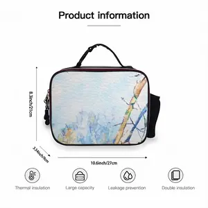 Awakening Portable Leather Lunch Bag