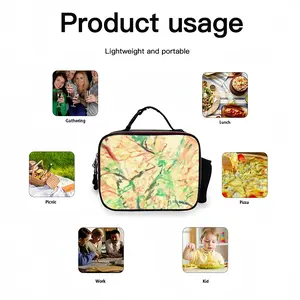 Break Away Portable Leather Lunch Bag