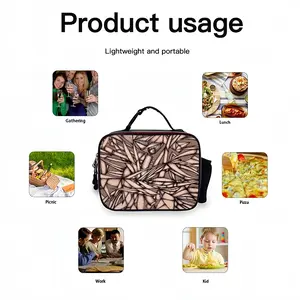 Sd Space 094 Portable Leather Lunch Bag