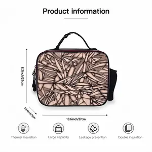 Sd Space 094 Portable Leather Lunch Bag