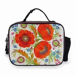 Summer Is Coming Portable Leather Lunch Bag