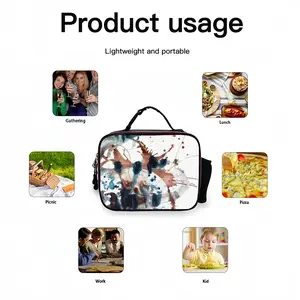 Erupt Portable Leather Lunch Bag