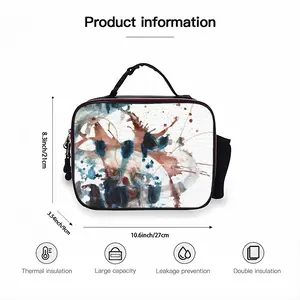 Erupt Portable Leather Lunch Bag