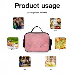 After Work Portable Leather Lunch Bag