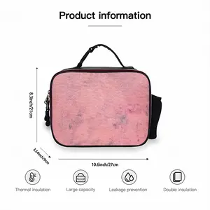 After Work Portable Leather Lunch Bag