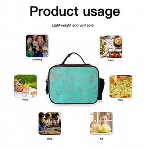 Morning Habits Portable Leather Lunch Bag