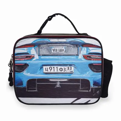 Porsche Spyder Portable Leather Lunch Bag