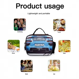 Porsche Spyder Portable Leather Lunch Bag