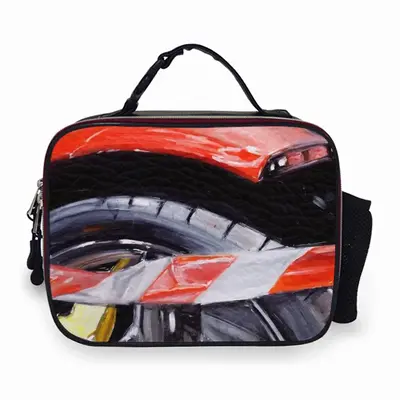 Ferrari 530 Portable Leather Lunch Bag