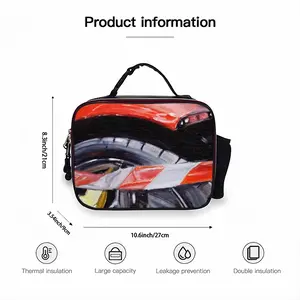 Ferrari 530 Portable Leather Lunch Bag