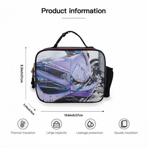 Mclaren 720S Crash Portable Leather Lunch Bag