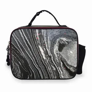 Outer Space Portable Leather Lunch Bag