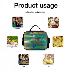 Pond Portable Leather Lunch Bag